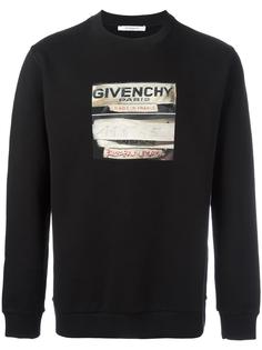 толстовка с принтом Givenchy