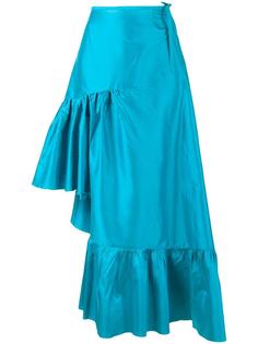 многоярусная асимметричная юбка Marquesalmeida Marquesalmeida
