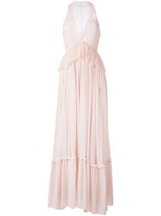 плиссированное платье  Givenchy