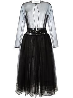 платье с поясом Givenchy