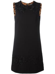 платье с вышивкой  Dolce & Gabbana