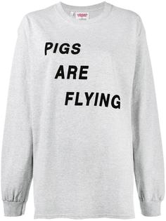 футболка Pigs Are Flying Ashish