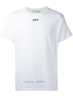 футболка с принтом логотипа Off-White