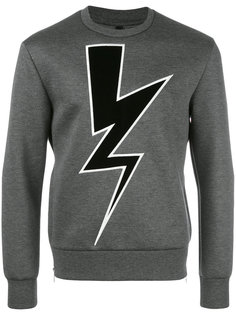 толстовка Lightning bolt  Neil Barrett