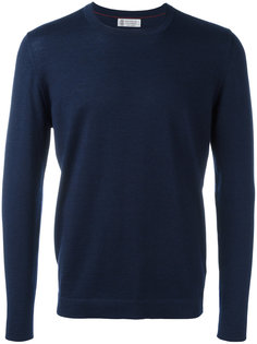 джемпер с круглым вырезом Brunello Cucinelli