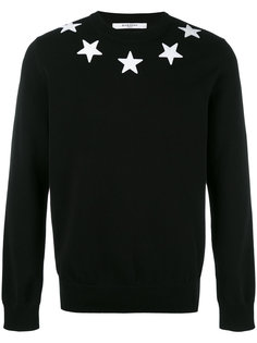толстовка с аппликацией звезд Givenchy
