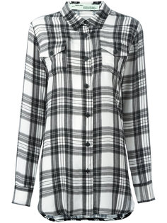 рубашка в клетку  Off-White