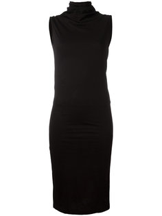 платье с V-образным вырезом на спине Rick Owens DRKSHDW