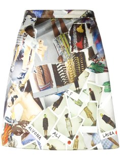 А-образная юбка мини Christopher Kane