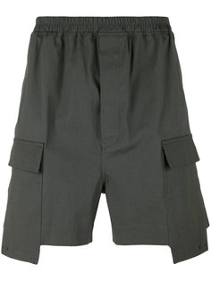 деконструированные шорты карго Rick Owens