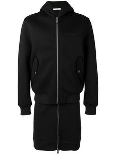 пальто на молнии с логотипом Givenchy