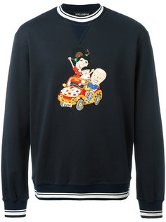толстовка с вышивкой Dolce & Gabbana