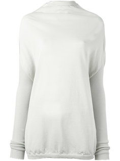 трикотажный топ с горловиной-воронка Rick Owens