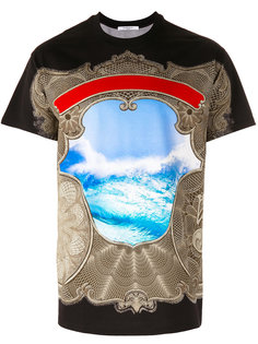 футболка с принтом океана Givenchy
