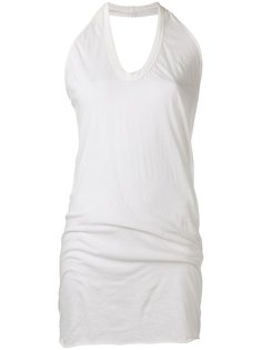 топ свободного кроя с вырезом-халтер Rick Owens