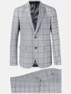 строгий костюм в клетку Etro