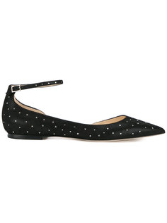 декорированные балетки Lucy Jimmy Choo