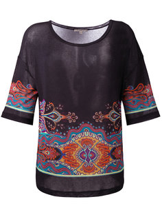 футболка с узором пейсли Etro
