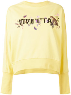 толстовка с принтом Vivetta