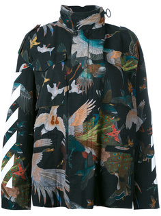куртка Birds Diagonal Off-White
