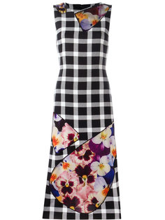 платье в клетку Christopher Kane
