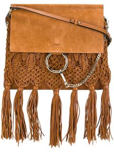 сумка на плечо с бахромой Faye  Chloé