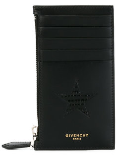 визитница со звездой на молнии Givenchy