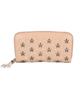 кошелек декорированный звездами Jimmy Choo