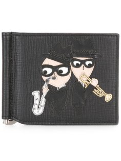 визитница с заплаткой musical designers Dolce & Gabbana
