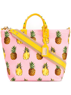 сумка-тоут с принтом ананасов Dolce & Gabbana