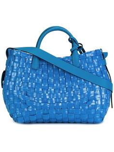сумка-тоут с плетеным дизайном Ermanno Scervino