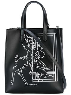 сумка-тоут с принтом Бэмби Givenchy