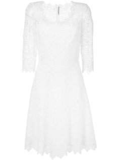 платье с вышивкой Ermanno Scervino