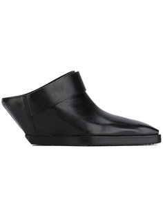 сабо с квадратным носком Rick Owens