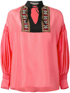блузка шифт с длинными рукавами Etro