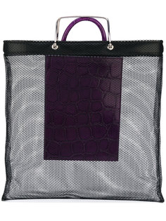 сетчатая сумка-тоут с крокодиловым принтом Givenchy