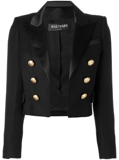 укороченный блейзер  Balmain