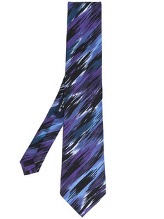 галстук с абстрактным рисунком Etro
