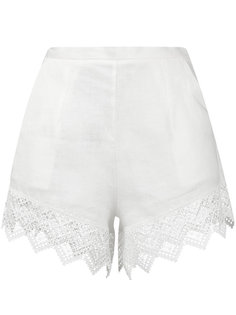 пляжные шорты с кружевной окантовкой Ermanno Scervino