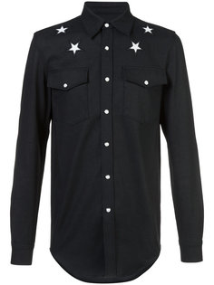 рубашка с вышитыми звездами Givenchy