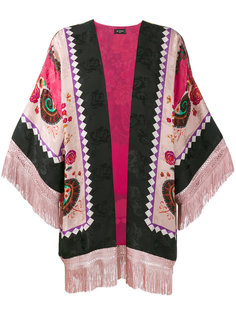 пиджак-кимоно с принтом и бахромой Etro