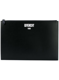 клатч с принтом логотипа Givenchy
