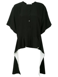 топ с расклешенным подолом Givenchy