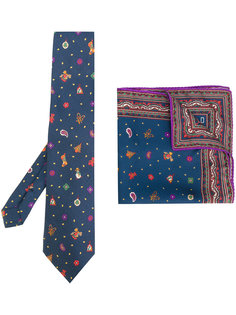 галстук и карманный платок Etro