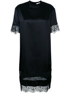 платье-футболка с кружевной отделкой Givenchy