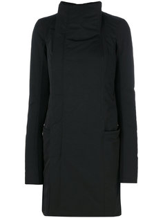 пальто с воротником воронкой Rick Owens