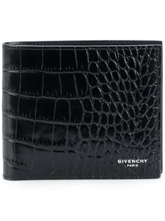 бумажник с эффектом крокодиловой кожи Givenchy