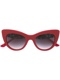 солнцезащитные очки с цветами Dolce & Gabbana Eyewear