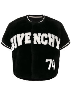 укороченная куртка с логотипом Givenchy