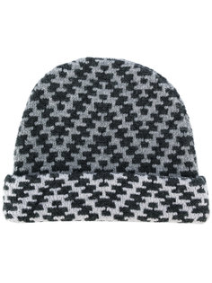 intarsia knit beanie  Etro